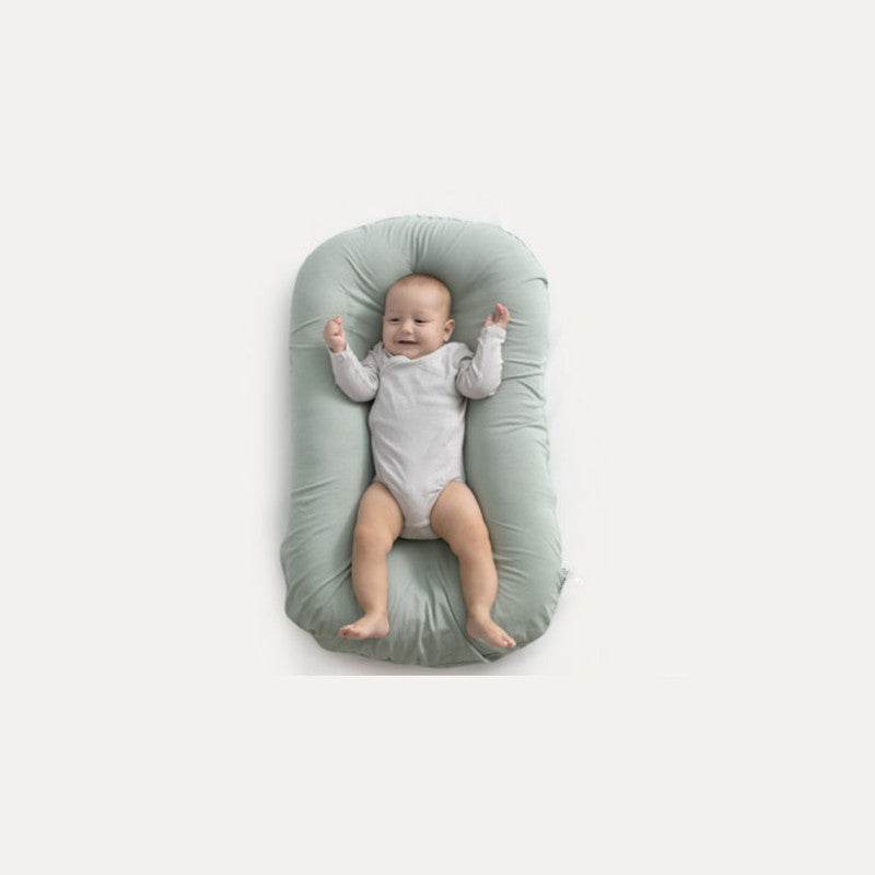 Portable Baby Nest Bed | Cotton Crib Cushion 0-3 Years