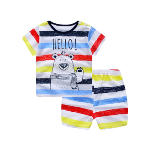 Baby Cartoon Clothing Set | Cute Boy Girl Outfit 1-3 Years