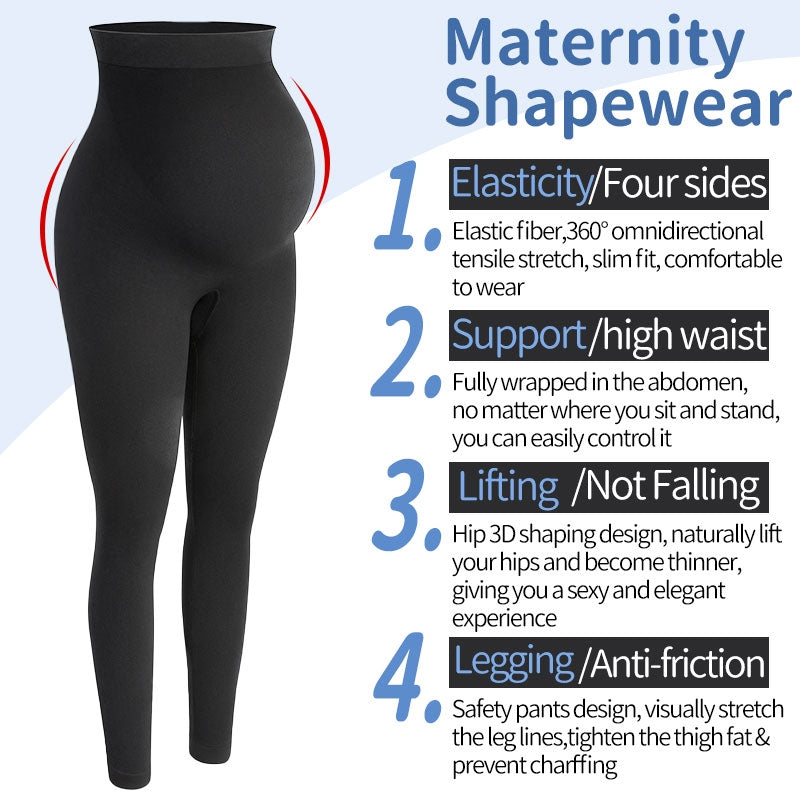 Maternity Leggings High Waist | Comfortable Pregnancy Pants