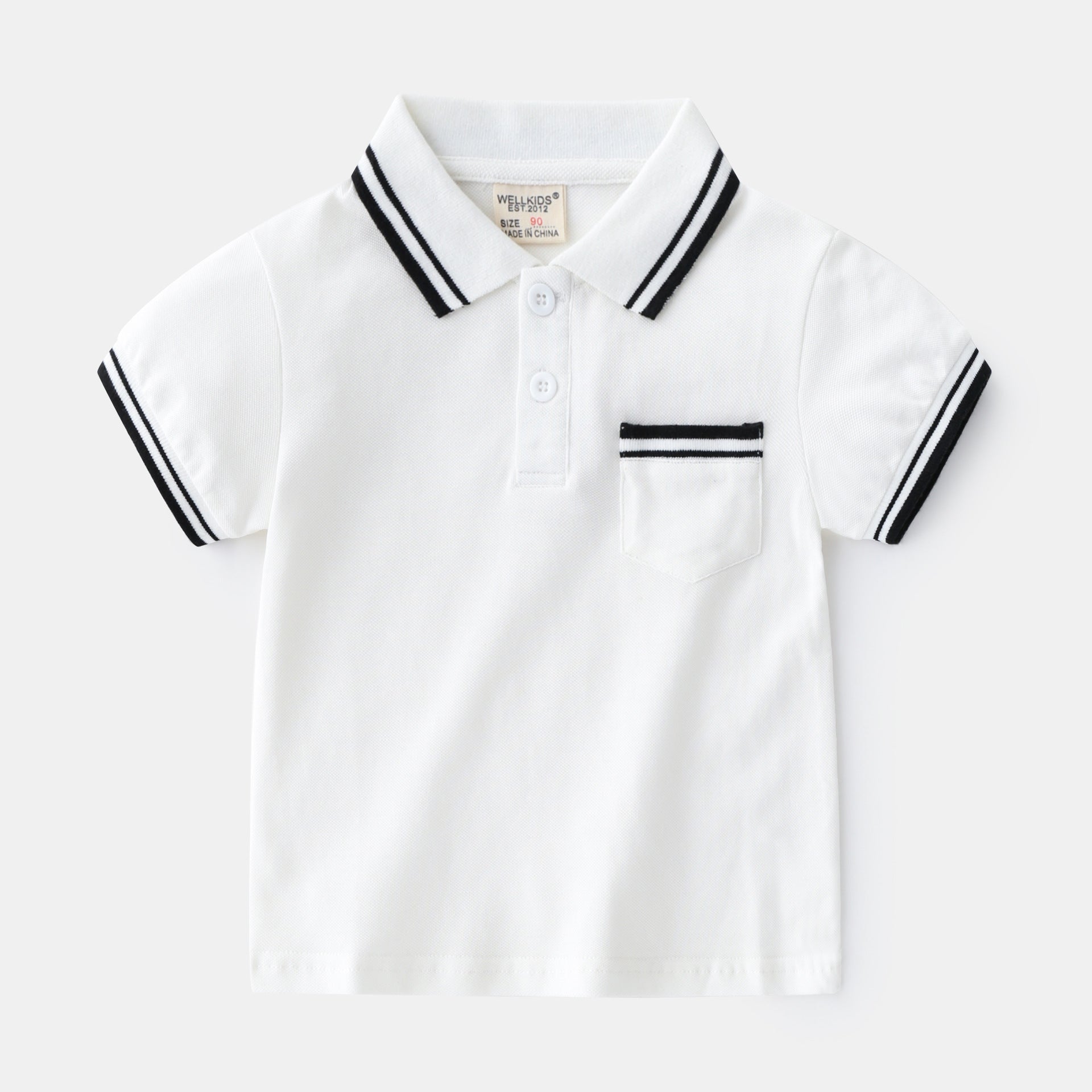 Boys Summer T-Shirt | Cotton Casual Polo Shirt 3-8 Years