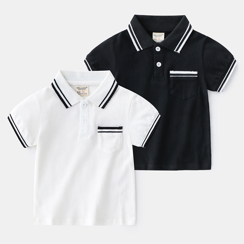 Boys Summer T-Shirt | Cotton Casual Polo Shirt 3-8 Years