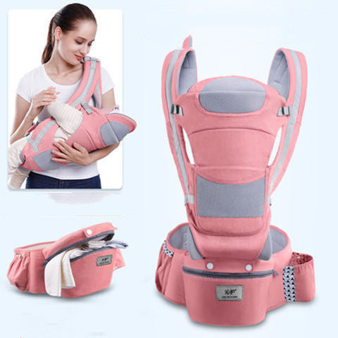 Ergonomic 3-in-1 Baby Carrier | Kangaroo Hip Seat