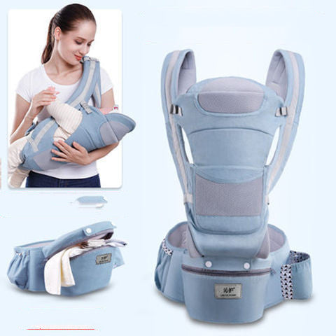 Ergonomic 3-in-1 Baby Carrier | Kangaroo Hip Seat