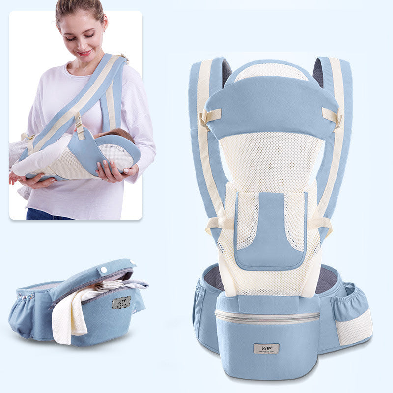 Ergonomic 3-in-1 Baby Carrier | Kangaroo Hip Seat