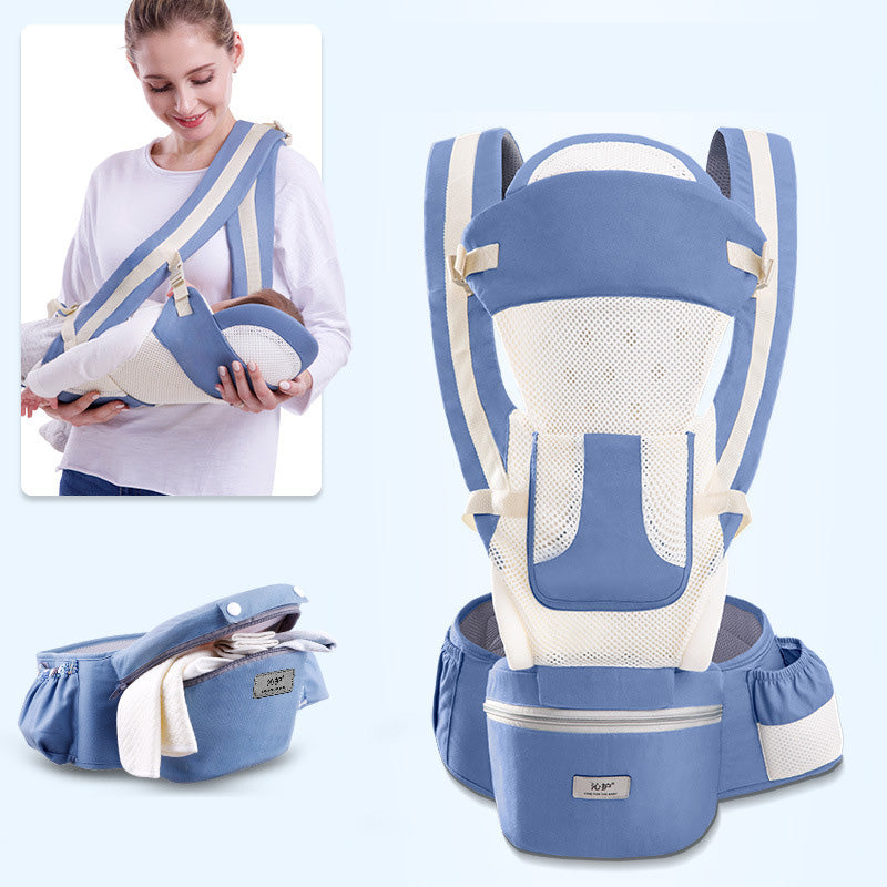 Ergonomic 3-in-1 Baby Carrier | Kangaroo Hip Seat