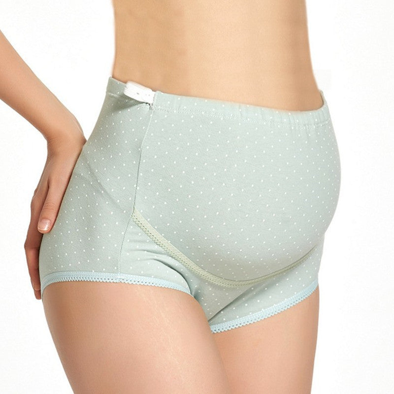 Maternity Underwear High Waist | Cotton Belly Support Shorts