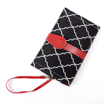 Portable Diaper Changing Pad | Foldable Travel Change Mat with Pockets