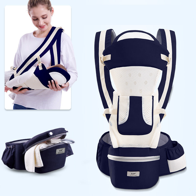 Ergonomic 3-in-1 Baby Carrier | Kangaroo Hip Seat