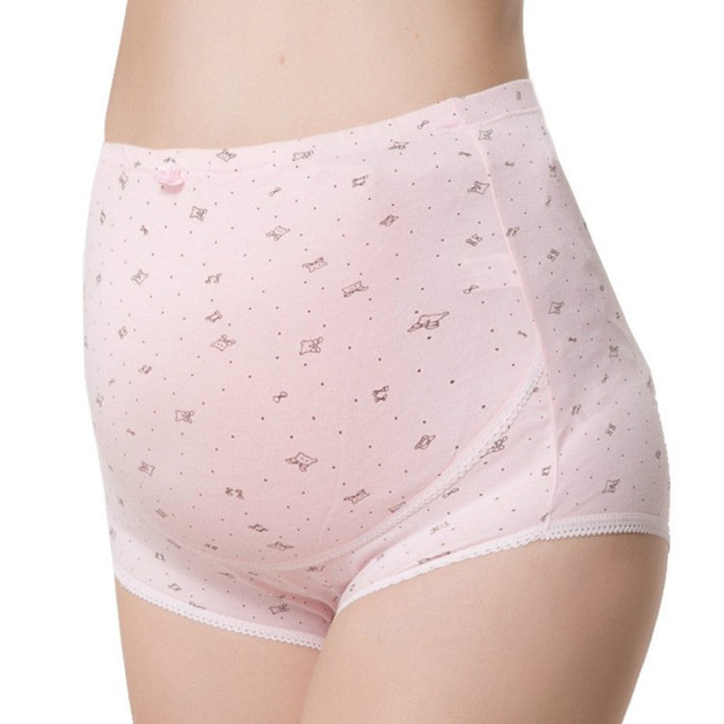 Maternity Underwear High Waist | Cotton Belly Support Shorts