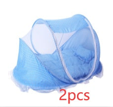 Foldable Baby Bed Net | Mosquito Net With Mattress And Pillow