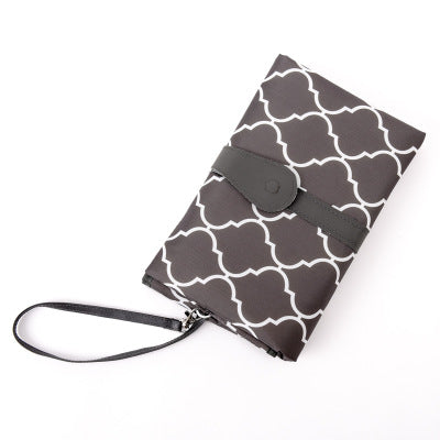 Portable Diaper Changing Pad | Foldable Travel Change Mat with Pockets