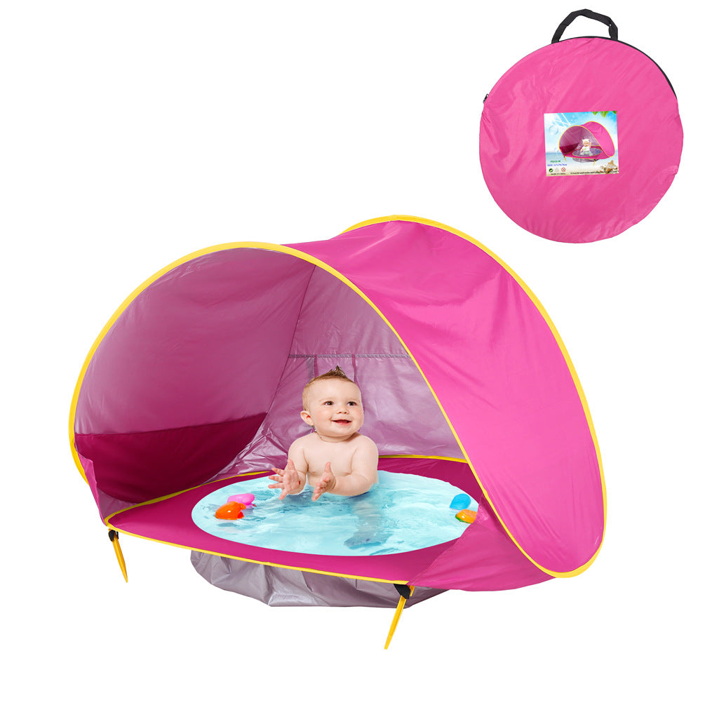 Baby Beach Tent with Pool | UV Protection Pop-Up Sun Shelter