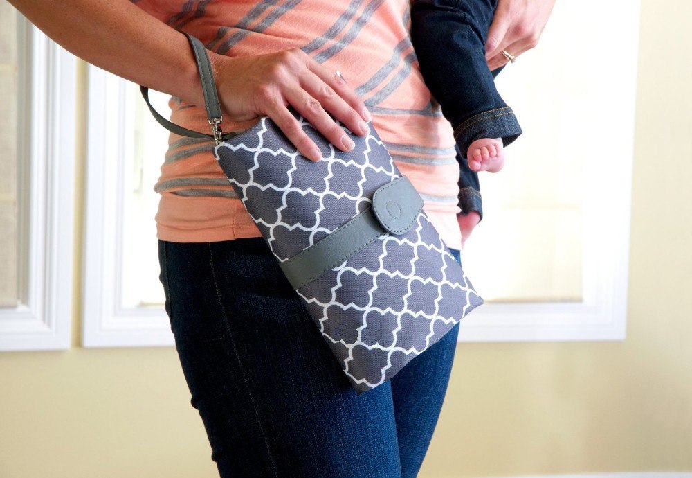 Portable Diaper Changing Pad | Foldable Travel Change Mat with Pockets