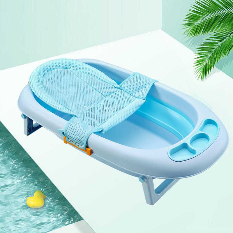 Baby Shower Bed Bath | Floating Bath Support with Safety Belt