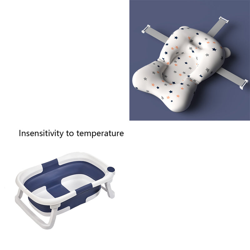 Baby Shower Bed Bath | Floating Bath Support with Safety Belt