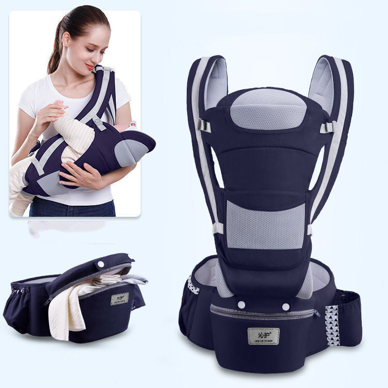 Ergonomic 3-in-1 Baby Carrier | Kangaroo Hip Seat