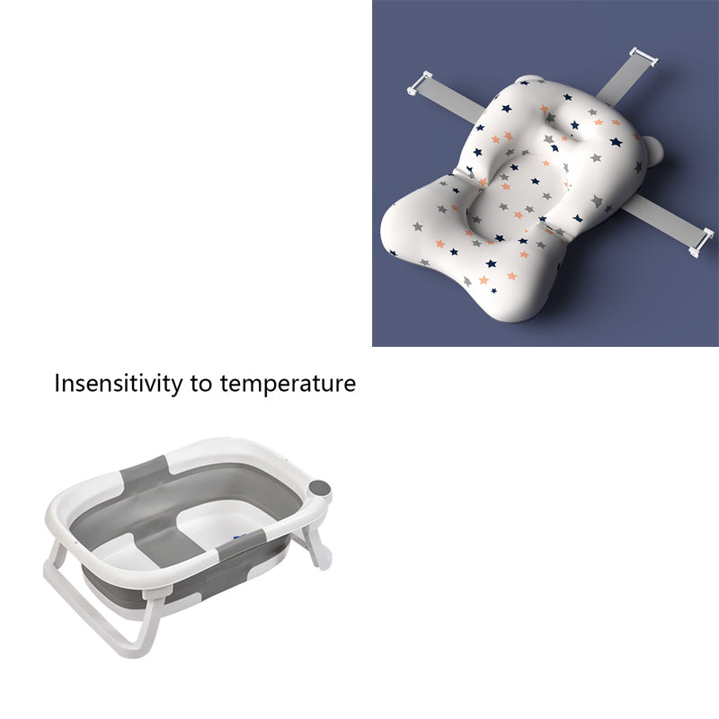 Baby Shower Bed Bath | Floating Bath Support with Safety Belt